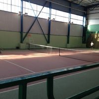 Photo taken at Tennis Court by Michael E. on 2/3/2013