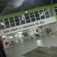 Photo taken at Terminal Rodoviário de Jaraguá do Sul by Diogo A. on 12/9/2012