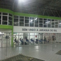 Photo taken at Terminal Rodoviário de Jaraguá do Sul by Diogo A. on 12/7/2012