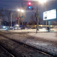 Photo taken at Остановка «Самарский университет» by Дмитрий Д. on 12/29/2012