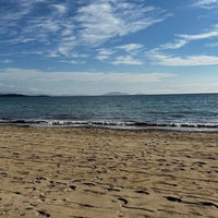 Photo taken at Moraitis Beach by Tomáš B. on 11/18/2022