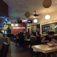 Photo taken at Station 1 Cafe by Ze Hao L. on 11/15/2014