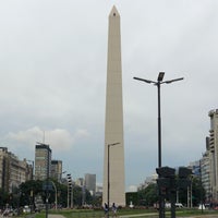 Photo taken at Obelisco - Plaza de la República by David L. on 1/2/2019