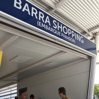 Photo taken at BRT - Estação Barra Shopping by Rodrigo P. on 9/11/2016
