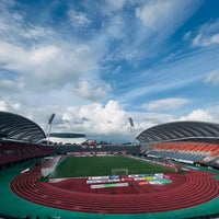 Photo taken at EGAO Kenko Stadium by マサヲ on 7/2/2023