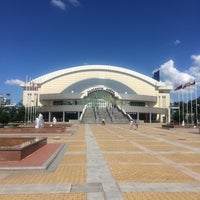 Photo taken at Парковка Платинум Арена by Ксюша on 8/1/2015