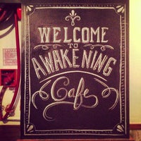 Photo taken at Awakening Café by Michael on 12/9/2012
