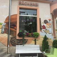 Photo taken at Bäckerei Marcel by Miä D. on 7/24/2016