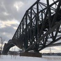 Photo taken at Pont de Québec by FNC❤️✈️ on 2/6/2021