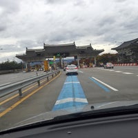 Photo taken at Jeonju Toll Gate by MINJAE K. on 11/7/2015
