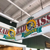 Photo taken at Bad Ass Coffee of Hawaii by Charles N. on 7/17/2017