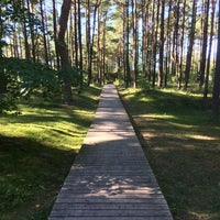 Photo taken at Meilės alėja by Nastia S. on 9/14/2016