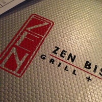 Photo taken at Zen Bistro Grill + Sushi by Michael on 1/5/2013