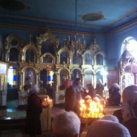 Photo taken at Писковичи Храм by Demian💠G💠Kalinin on 10/14/2012