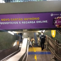 Photo taken at MetrôRio - Estação Saens Peña by Kika L. on 6/28/2019