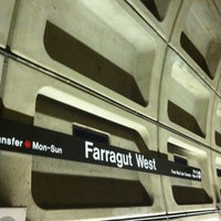 Photo taken at Farragut West Metro Station by Andy F. on 5/10/2013