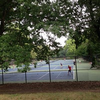 Photo taken at Fort Greene Park Tennis Courts by David K. on 9/1/2013