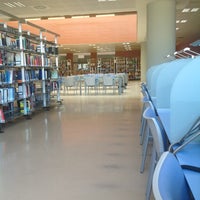 Photo taken at Biblioteca (BURJC) by Juan Carlos on 7/2/2013