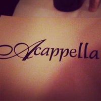 Photo taken at Acappella by Jay F. on 1/22/2013