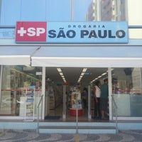 Photo taken at Drogaria São Paulo by Tiago M. on 1/9/2013