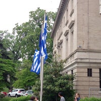Photo taken at Embassy of Greece by Seth on 5/9/2015