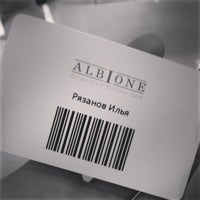 Photo taken at Albione by Илья Р. on 3/23/2013