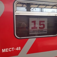 Photo taken at Поезд №153/154 «Буревестник» Нижний Новгород — Москва by Vasanti on 7/16/2013