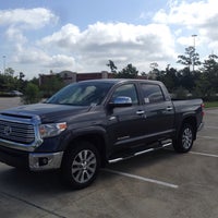 Photo taken at Gullo Toyota of Conroe by Brian R. on 7/30/2014