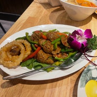 Photo taken at Thai Idea Vegetarian Restaurant by Anton F. on 1/22/2023