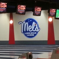 Photo taken at Mel&amp;#39;s Lone Star Lanes by Bruce on 11/20/2012