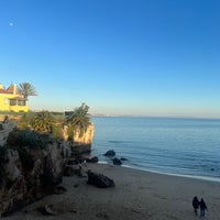 Photo taken at Praia da Rainha by Anastasia on 12/23/2023