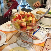 Photo taken at Винегрет кафе by Marina on 11/8/2012