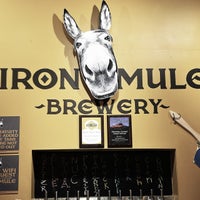 Photo taken at Iron Mule Brewery by Hugo D. on 3/18/2023