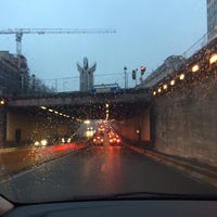 Photo taken at Troontunnel / Tunnel Trône by Vincent D. on 3/21/2016