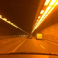 Photo taken at Madoutunnel / Tunnel Madou by Vincent D. on 3/22/2016