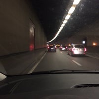 Photo taken at Leopold II-Tunnel by Vincent D. on 5/18/2016