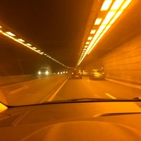 Photo taken at Rogiertunnel / Tunnel Rogier by Vincent D. on 3/18/2016