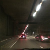 Photo taken at Leopold II-Tunnel by Vincent D. on 4/14/2016