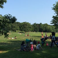 Photo taken at Prospect Park - East Drive by Ceyda B. on 7/12/2014