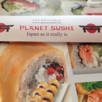 Photo taken at Planet Sushi by Arina Kulikova Г. on 7/17/2013