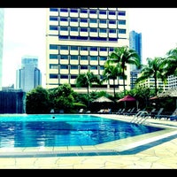 Photo taken at Pool @ Orchard Hotel by Isabelle on 10/20/2012