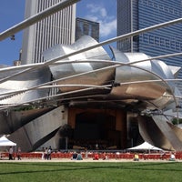 Photo taken at Jay Pritzker Pavilion by Connie M. on 7/10/2013