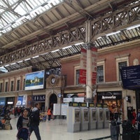 Photo taken at London Victoria Railway Station (VIC) by Brad M. on 4/17/2013