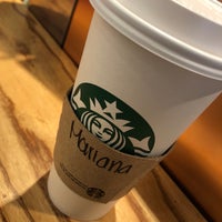 Photo taken at Starbucks by Mariana on 7/13/2018