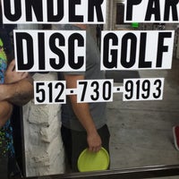 Photo taken at UnderPar Disc Golf LLC by TravisCountyChainGang on 11/21/2013