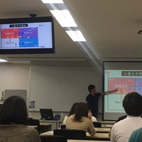 Photo taken at 金沢工業大学大学院 東京虎ノ門キャンパス by Ethan W. on 6/7/2018