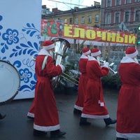 Photo taken at новогодняя ярмарка у ТЮЗа by Olga B. on 12/23/2015