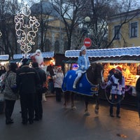 Photo taken at новогодняя ярмарка у ТЮЗа by Olga B. on 12/23/2015