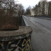 Photo taken at Techowbrücke by Rasmus S. on 2/26/2017