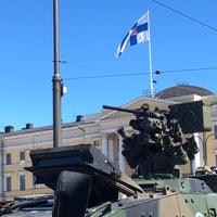 Photo taken at Puolustusvoimien lippujuhlapäivä by Rasmus S. on 6/4/2017
